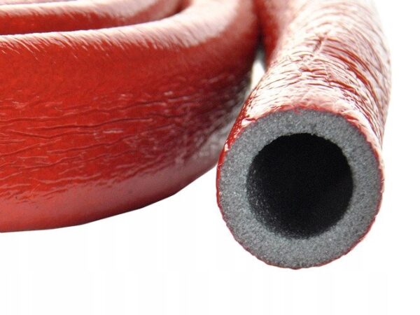 Otulina pex 16 18/6 czerwona 10m