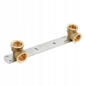 Listwa montażowa bateri 150mm L150 1/2x1/2 mosiądz