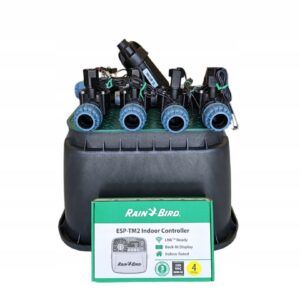 Zestaw Rain Bird HV 4 sekcje: kolektor z filtrem i kompresorem, sterownik TM2 i studzienka PE 32