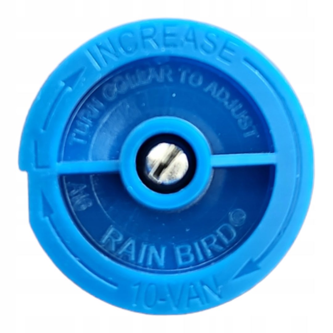 Rain Bird HE-VAN Ugelli Per Irrigazione | 10 Pezzi Blu | Regolabili 0°-360° | Portata 1,5-4,6 M | Efficienza 70%