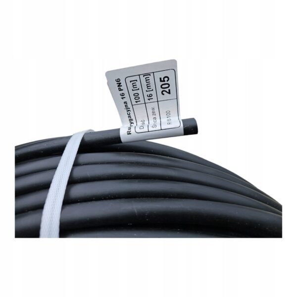 Rura irygacyjna PE 16 PN6 - 25 m - obrazek 2