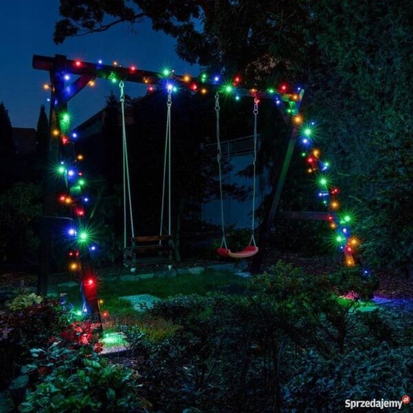 Lampki choinkowe świąteczne LED 300 MULTI Wewnętrzne Zewnętrzne - obrazek 5