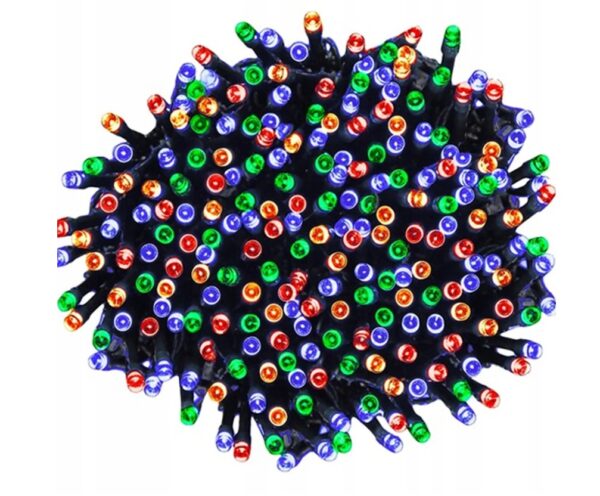 Lampki choinkowe świąteczne LED 500 Multi Kolor - obrazek 5