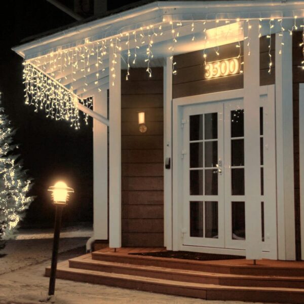 SOPLE 500 LED LAMPKI ZEWNĘTRZNE IP44 STAŁE + FLASH Białe Ciepłe - obrazek 10