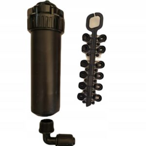 Zraszacz rotacyjny Rain Bird 5004 PLUS z kompletem dysz i kolanem QJ 16-3/4