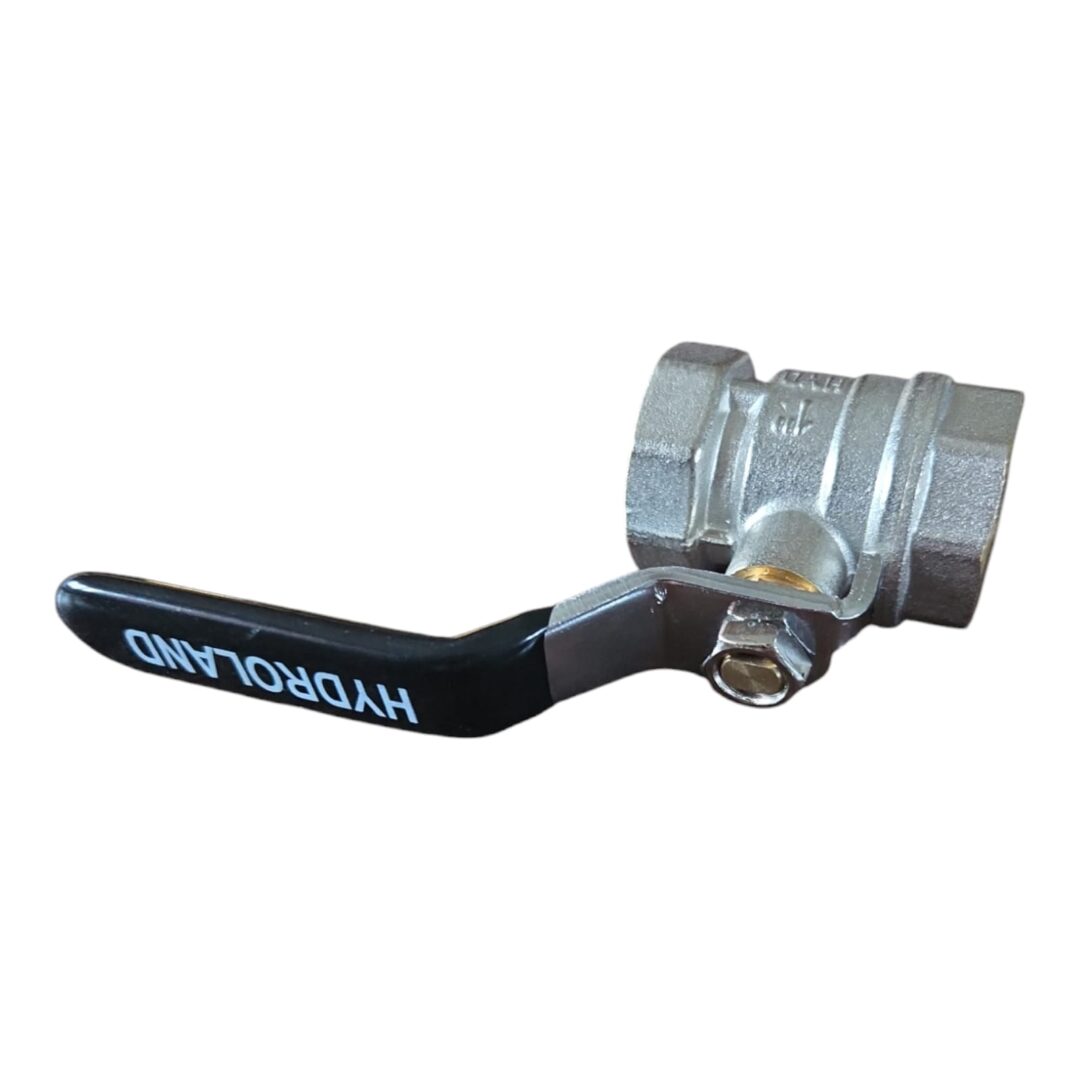 Zawór kulowy prosty z rączką i dławikiem 1 cal - obrazek 3