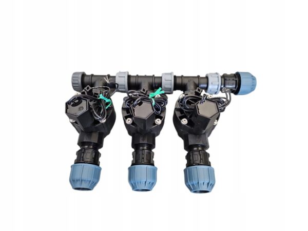Kolektor Rain Bird HV 3 sekcje z korkiem na rurę PE32