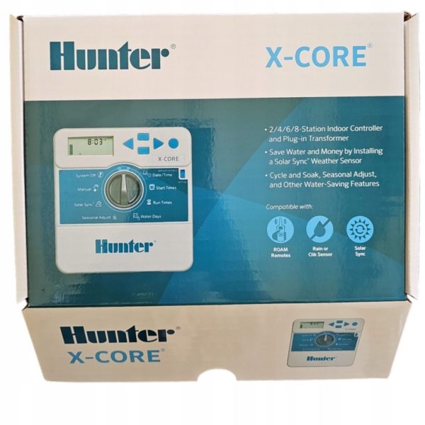 STEROWNIK NAWADNIANIA 4 SEKCJE HUNTER X-CORE XC-401I-E WEWNĘTRZNY WYDAJNY - obrazek 3