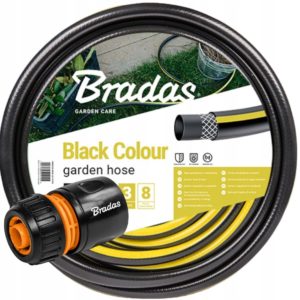 WĄŻ OGORODOWY BRADAS BLACK COLOUR 1/2` 30 METRÓW + GRATIS SZYBKOZŁĄCZKA 1/2
