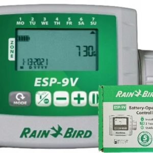 STEROWNIK BATERYJNY RAIN BIRD 6 SEKCJI ESP9V-I6 WODOODPORNY IP68 ZEWNĘTRZNY