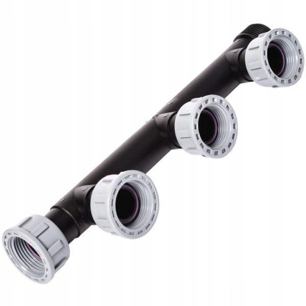 ROZDZIELACZ KOLEKTOR ŚRUBUNEK NA 3 ELEKTROZAWORY 1` RAIN BIRD HV HUNTER PGV