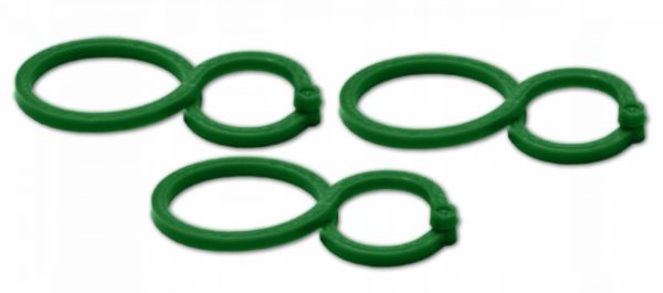 ZESTAW 10 SZTUK TYCZKI PODPORY STALOWE DO ROŚLIN 1,1 x 150 CM + ZAPINKI 40x - obrazek 3