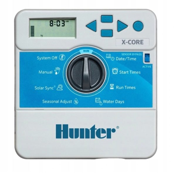 STEROWNIK NAWADNIANIA 4 SEKCJE HUNTER X-CORE XC-401I-E WEWNĘTRZNY WYDAJNY - obrazek 7