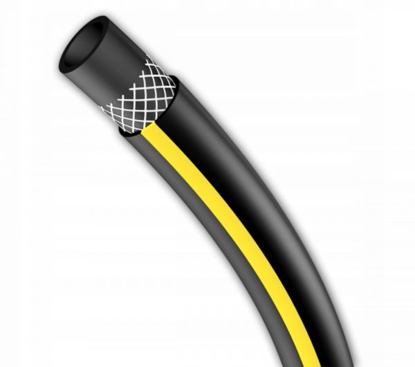 WĄŻ OGRODOWY SOLIDNY BLACK COLOUR 50 metrów 3/4` + GRATIS SZYBKOZŁĄCZKA 3/4 - obrazek 3