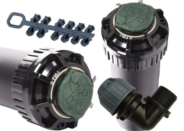 ZRASZACZ rotacyjny RAIN BIRD 5004 PLUS FC pełnoobrotowy + kolano 25-3/4``M