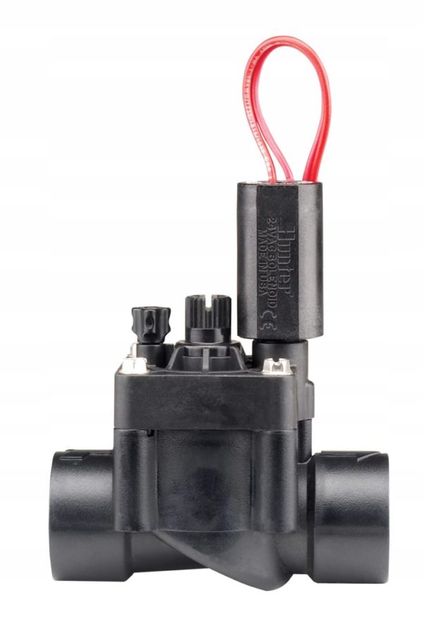 ELEKTROZAWÓR HUNTER PGV z regulacją przepływu GW-GW i 2 ZŁĄCZKI HERMETYCZNE - obrazek 3