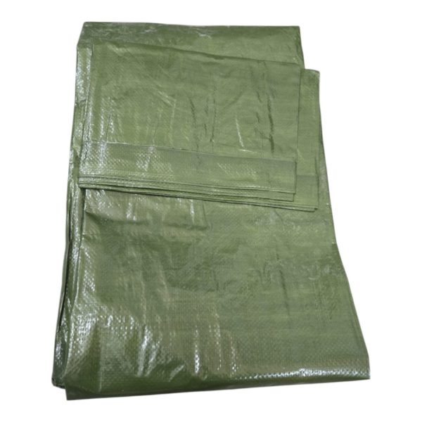 PLANDEKA 3x4 WZMACNIANA ochronna ZIELONA 90g 3x4m PODWÓJNA KRAWĘDŹ OKRYCIE - obrazek 4