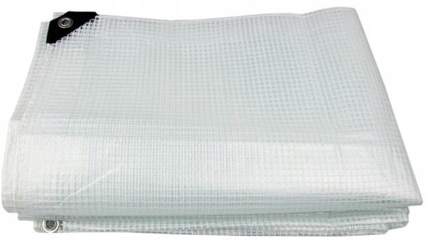 PLANDEKA ZBROJONA 3x3 dwuwarstwowa OCHRONNA MROZOODPORNA 3x3m MOCNA 100g - obrazek 3