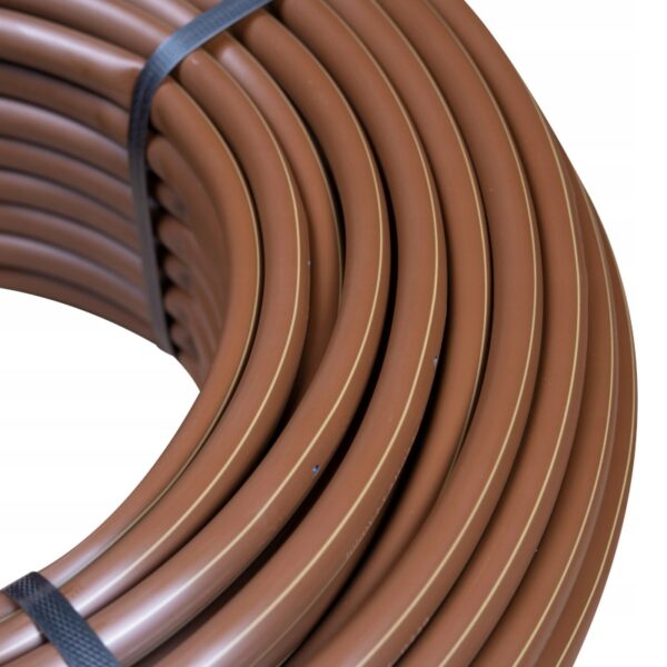 LINIA KROPLUJĄCA z KOMPENSACJA RAIN BIRD brązowa EMITER 33cm 16mm 100m - obrazek 8