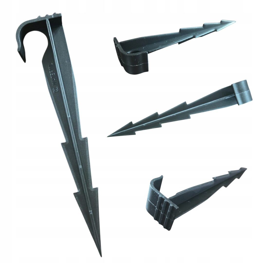 ZESTAW NAWADNIANIA KROPELKOWEGO Linia kroplująca 100m CZARNA szpilki, 87 el - obrazek 6