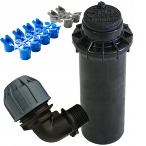 ZRASZACZ rotacyjny HUNTER PGP ULTRA + KOMPLET DYSZ I KOLANO 25-3/4`` PE 25