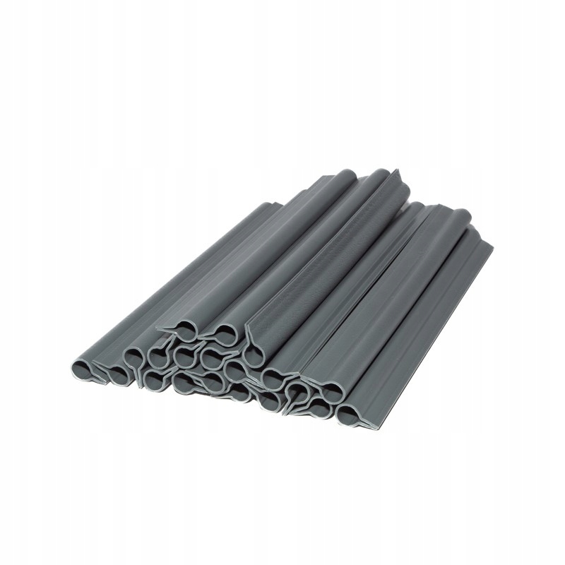 KLIPSY MONTAŻOWE do taśm i mat ogrodzeniowych DEKOMAT opakowanie 20 sztuk - obrazek 2