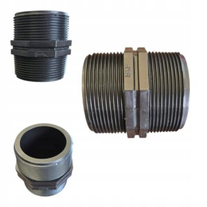 NYPEL 2`` złączka gwintowana PP 2 cale gwint zewnętrzny