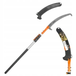 Piła z hakiem V-SERIES-P teleskopowy trzonek 5,5 m ostrze 36 cm regulowana