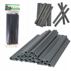 KLIPSY MONTAŻOWE do taśm i mat ogrodzeniowych DEKOMAT opakowanie 20 sztuk