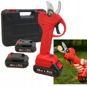 SEKATOR Akumulatorowy NOŻYCE Do Gałęzi Ogrodowy 2xAKUMULATOR Zestaw PREZENT