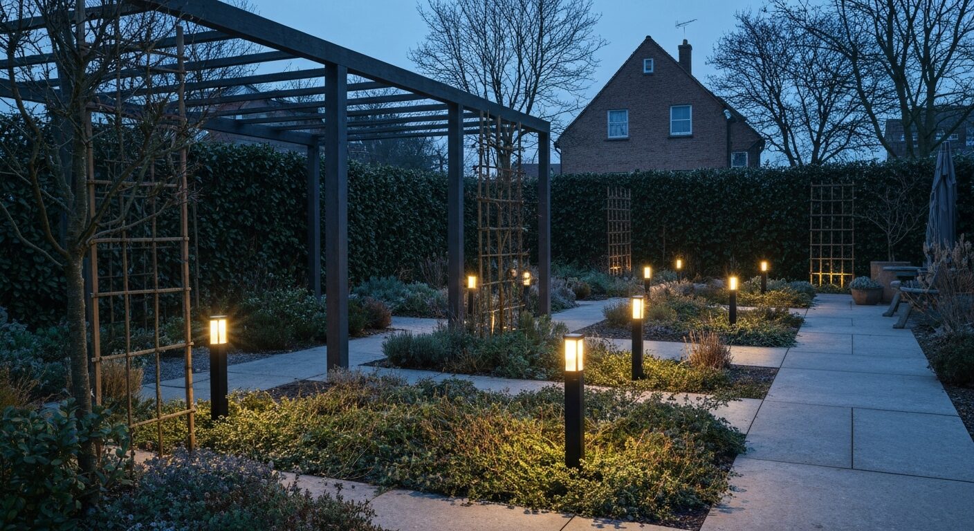 Jak oświetlić ogród zimą? Pomysły na lampki i dekoracje zewnętrzne 2